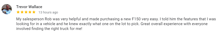 Rochester Ford Review 2